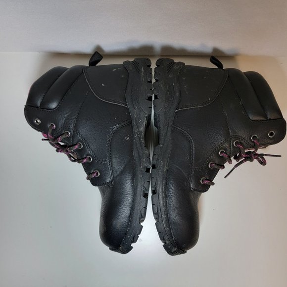 Brahma boots womens black size 6.5 steel toe Anti Fatigue Work - Picture 8 of 10